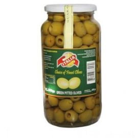 Italia Choice Finest Olives Pitted Green Olives 935 G