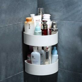 Corner Shelf Bathroom Kitchen Rack Self Adhesive Shower Caddy
