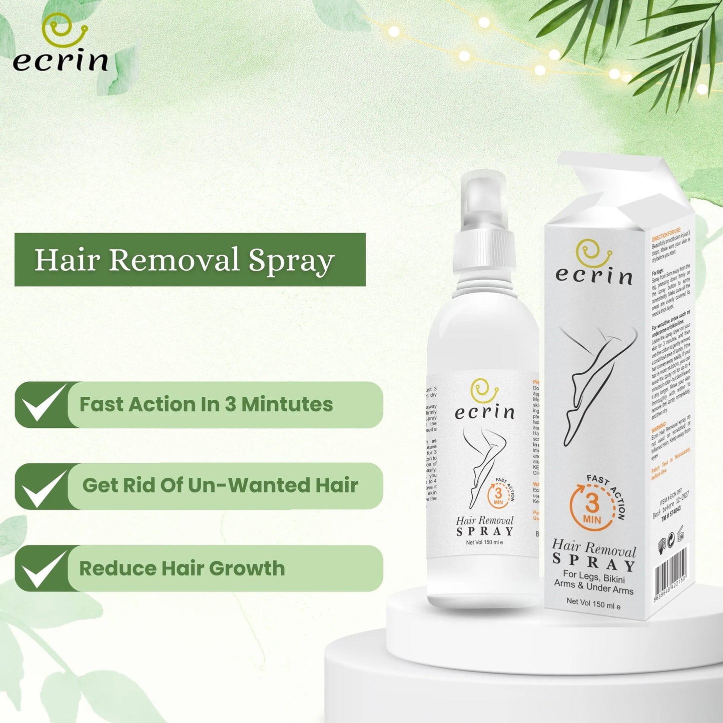 Ecrin Hair Remover Spray