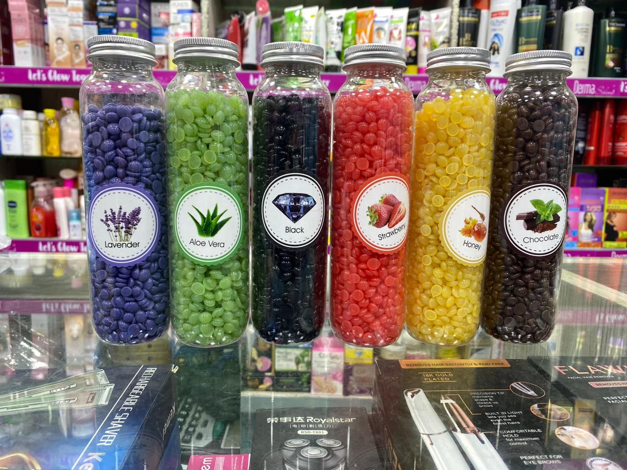 Wax beans doll