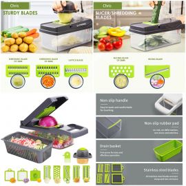 12in1 Vegetable Cutter