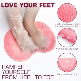 Foot Scrubber Massager Cleaner, Wash Foot Bath Massage Cushion