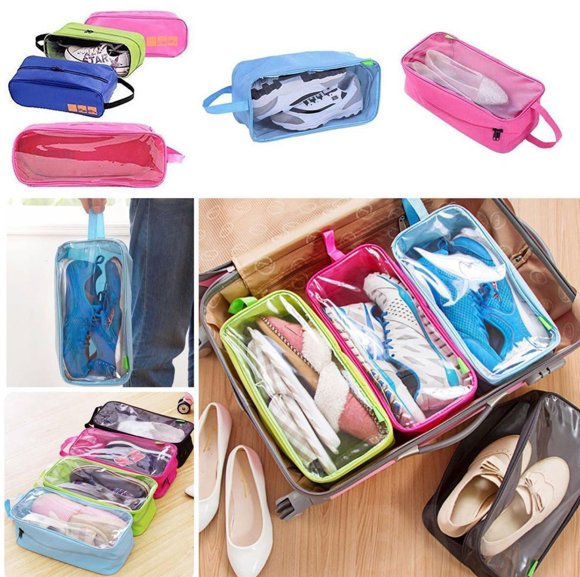 Single Shoe Storage Pouch Bag - Perfect for Travelling