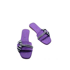 Fancy Slippers For Girl (Purple)