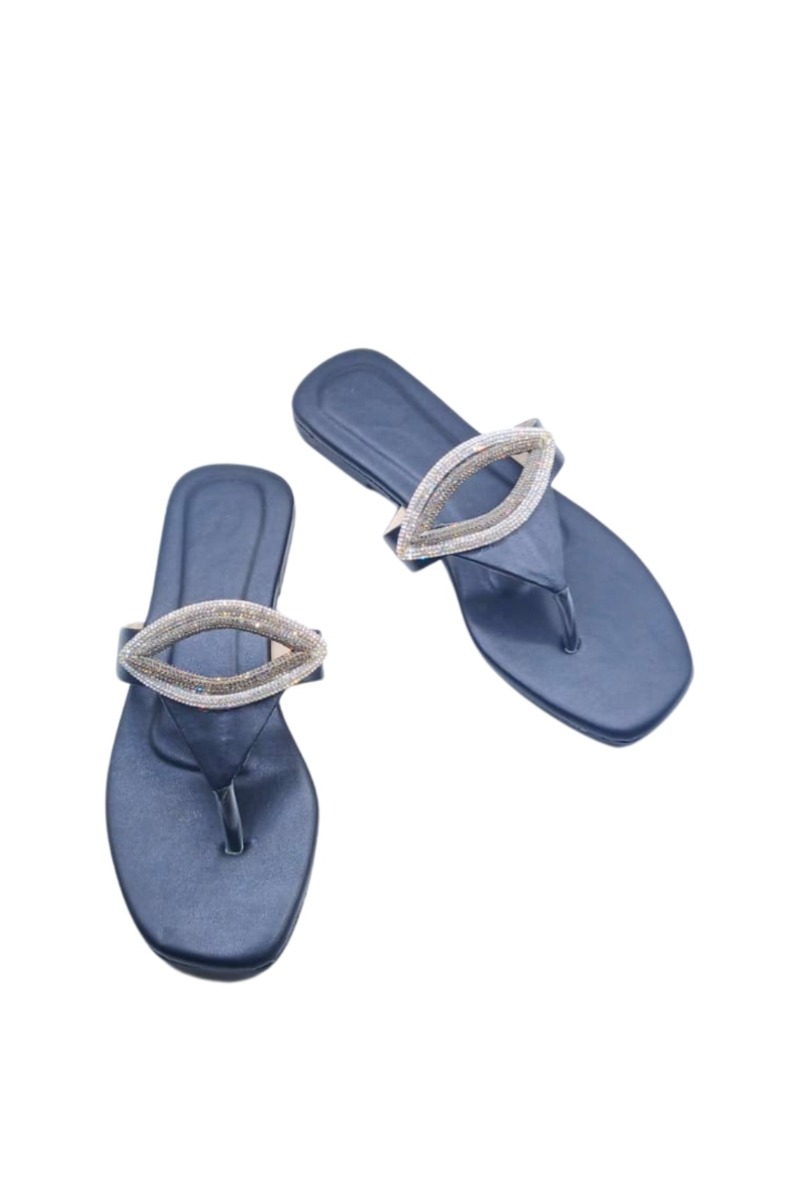 Fancy Slippers For Gilr's (Blue)