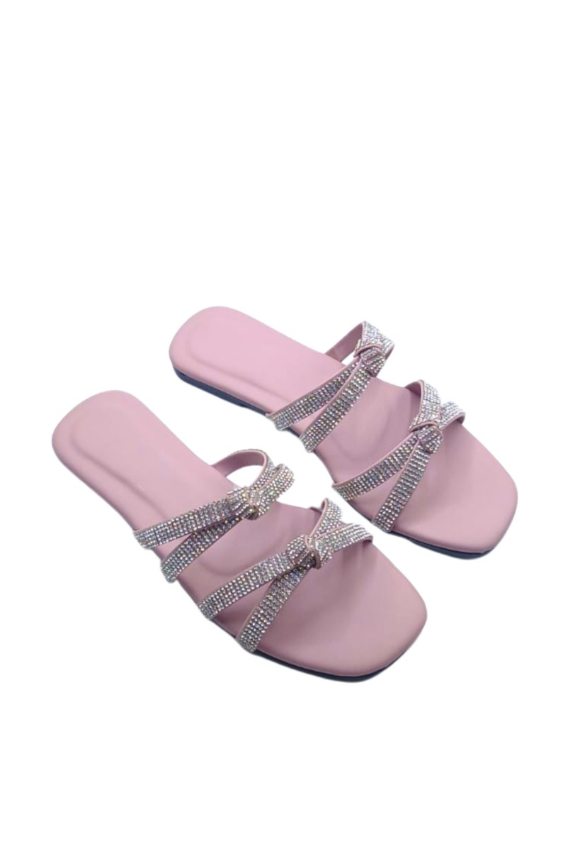 Fancy Slippers For Girl (Pink) 