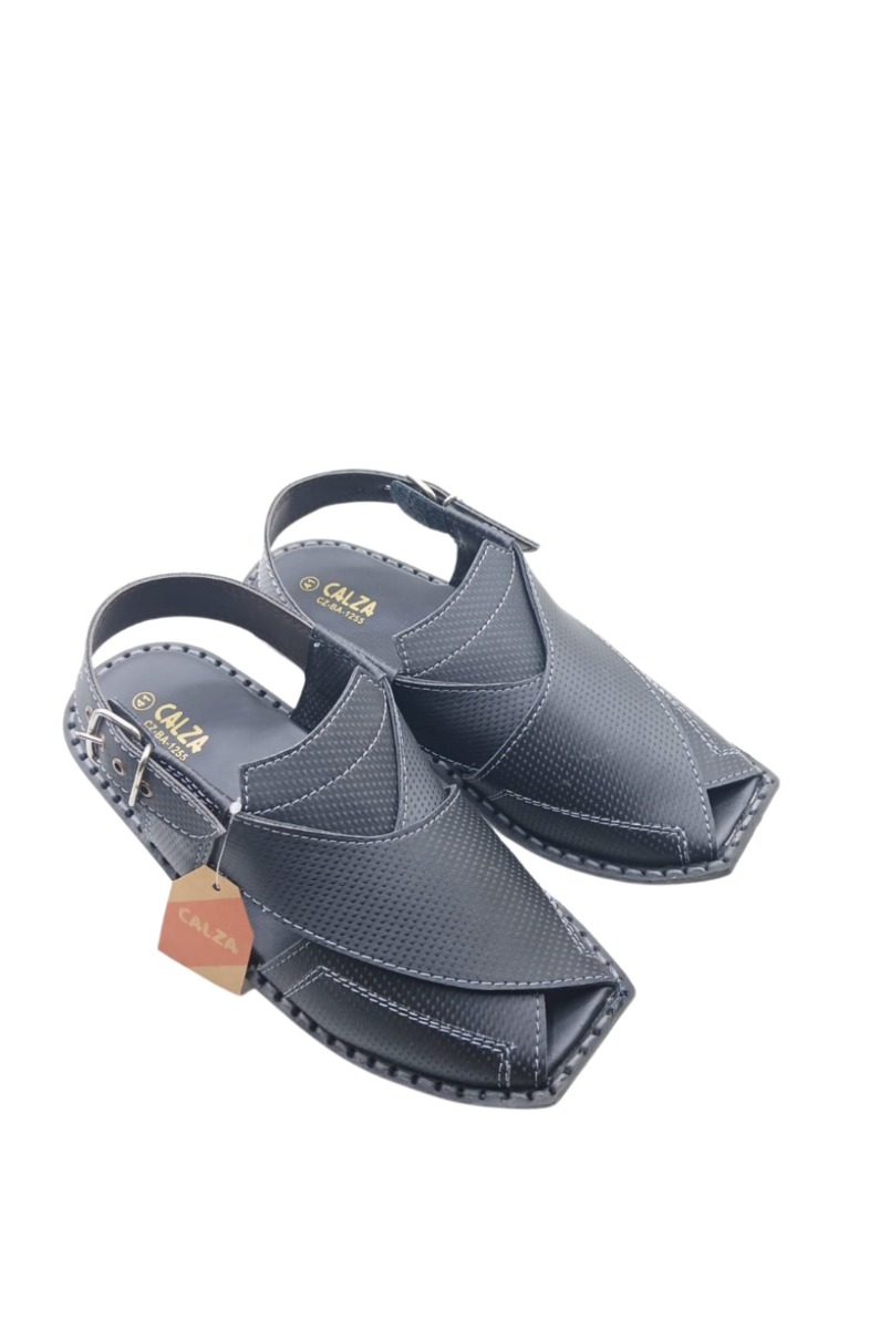 New Design Peshawari Chappal For Men (Black)