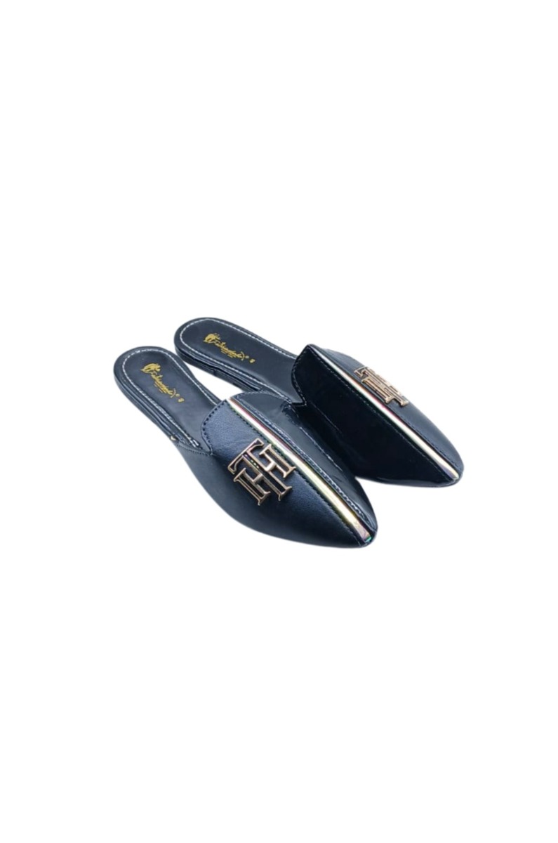  Fancy Slippers For Girl's (Black2)