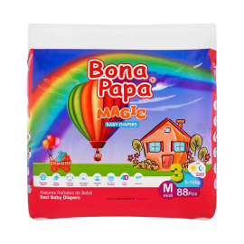 BONA PAPA MAGIC BABY DIAPER 5-10KG MIDI 3 80PCS